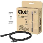 Club 3D Club3D Kabel USB 4 Typ C 1m Verl&auml;ngerung 40Gbps St/Bu