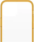 PANZERGLASS Kaitse&uuml;mbris ClearCaseColor, Apple iPhone 13 mini, oranž / l&auml;bipaistev,