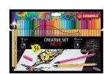 STABILO komplekt ARTY, 36 osa, kartongpakendis