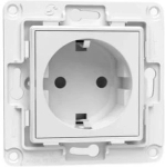 Shelly Wall Socket EU socket-outlet Type E White