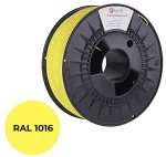 C-TECH Printing filament PREMIUM LINE, PLA, sulfur yellow, RAL1016, 1.75mm, 1kg