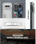 SPIGEN Hard Case Ultra Hybrid for Nothing Phone (4a), Crystal Clear ACS09793