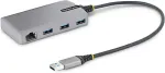 StarTech 3-PORT USB HUB W/ GBE ADAPTER 13IN WIN11P PLATINUM
