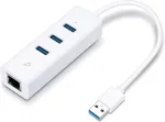 V&otilde;rgukaart TP-LINK Technologies TP-Link UE330 USB 3.0 3-Port USB Hub & Gigabit Ethernet Adapter
