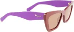 Ferragamo P&auml;ikeseprillid naistele SF929S-209 (l&auml;&auml;tse/silla/sanga) 55/17/145 mm