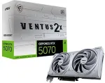 Videokaart Msi GeForce RTX5070 VENTUS 2X OC White NVIDIA GeForce RTX 5070 12 GB GDDR7