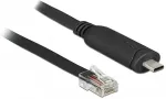DELOCK Adapter USB2.0/C St > Seriell RS232 RJ45 St 2.0m schw