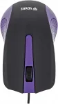 Hiir YENKEE USB wired mouse, 3 buttons, rubberized surface