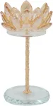 Home4you K&uuml;&uuml;nlajalg CHANLE H15,5cm, kuldne lill