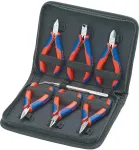 KNIPEX electronics pliers set 002016 - 7 pieces