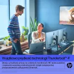 HP Inc. HP Thunderbolt Dock G4 - Dockingstation - HDMI, 2 x DP, Thunderbolt, USB-C - GigE, 2.5 GigE - 120 Watt - Europa - f&uuml;r Pro x360, ProBook 445 G9, 45X G9, ZBook Power G9, ZBook Firefly 14 G9, 16 G9