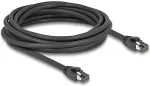 DELOCK RJ45 Netzwerkkabel Cat.8.1 S/FTP 5 m bis 40 Gbps schwarz