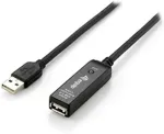 Sonstige Equip Kabel USB-A2.0->A Akt. Erweiter. St/Bu 15.00m schwarz