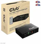 Club3D CSV-1381 HDMI Switch 3 Porte