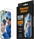 PANZERGLASS Clear Ultra-Wide Sk&aelig;rmbeskytter til iPhone 18 Pro