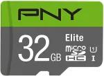 M&auml;lukaart PNY SD MicroSD HC Card 32GB Elite Cl.10 U1 retail