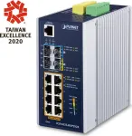 Planet Technology Corp. PLANET Industrial L3 8-Port GE + 2x 2.5G SFP + 2x 10G SFP+