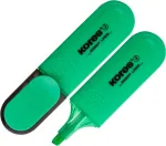 Kores Tekstimarker BRIGHT LINER, roheline, 2 tk
