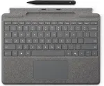 MICROSOFT Surface Pro 10/11/FB Keyboard inkl. Pen2 + Copilot Taste - Platin