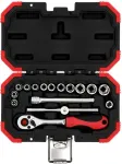 GEDORE red Socket Set 1/4 16-pieces