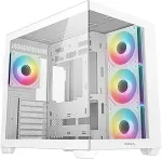 Korpus Deepcool CG530 4F WH Midi Tower White