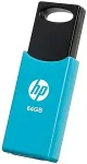 M&auml;lukaart HP Flash STICK 64GB HP v212w 2.0 Flash Drive (black/blue) retail