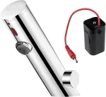 Deante Touchless washbasin mixer with temperature control - 4xAA
