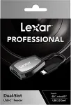 LEXAR Professional USB-C&trade; Dual-Slot Read