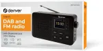 Raadio Denver DAB-57 radio Portable Black