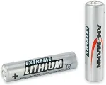 Ansmann 1x2 Lithium Micro AAA LR 03 Extreme