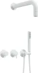 Deante Concealed shower set with hand shower - with horizontal mixer