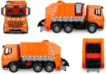 Lena Garbage truck Arocs 71 cm cardboard