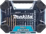 MAKITA DRILL AND SCREWDRIVER BIT SET 38P