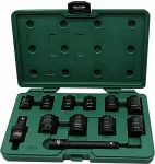 NC System SATA IMPACT SOCKET SET 1/2" 12pcs.