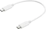 SANDBERG USB-C (ST-ST) 0,2m White