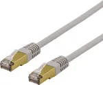DELTACO S / FTP Cat6a patch-kaabel, delta-sert, LSZH, 2m, hall