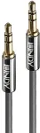 LINDY Audiokabel 3.5mm Cromo line 2m