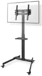 Nedis TVSM5100BK monitor mount / stand 139.7 cm (55") Floor Black