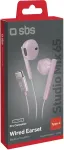 SBS k&otilde;rvaklapid Studio Mix 65c USB-C, roosa