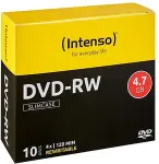 Toorikud Intenso DVD-RW 4x SC 4.7GB 10 pieces