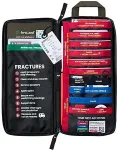 No name Apteczka SURVIVAL Slimline First Aid Kit - Red