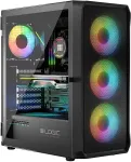 Korpus Logic Concept Comuter case PORTOS ARGB MIDI USB 3.0 Black