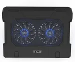 INCA Notebook K&uuml;hler 2x 140x2mm L&uuml;fter/LED/1000RPM/2xUSB sw retail