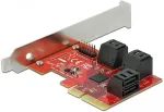 V&otilde;rgukaart DELOCK - Speicher-Controller - SATA 6Gb/s - Low-Profile - PCIe 3.0 x4 (89042)