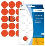 HERMA Vielzwecketiketten rot 32 mm rund Papier 480 St.