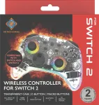 Hiir DELTACO Juhtmevaba l&auml;bipaistev Switch 2 kontroller C-nupuga, RGB