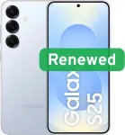 Mobiiltelefon Samsung Renewed | Grade C | Galaxy S25 | 128 GB | Icy Blue | 5G | N