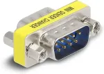DeLOCK D-Sub 9 Pin Gender Changer Stecker zu Stecker (Muttern) 2 St&uuml;ck
