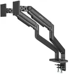 Manhattan Tischhalterung mit mech. Feder 2 Monitore 17-45"