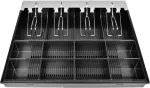 VIRTUOS Cash drawer organizer for C410D/ C420D/ C430D cash drawers, metal holders